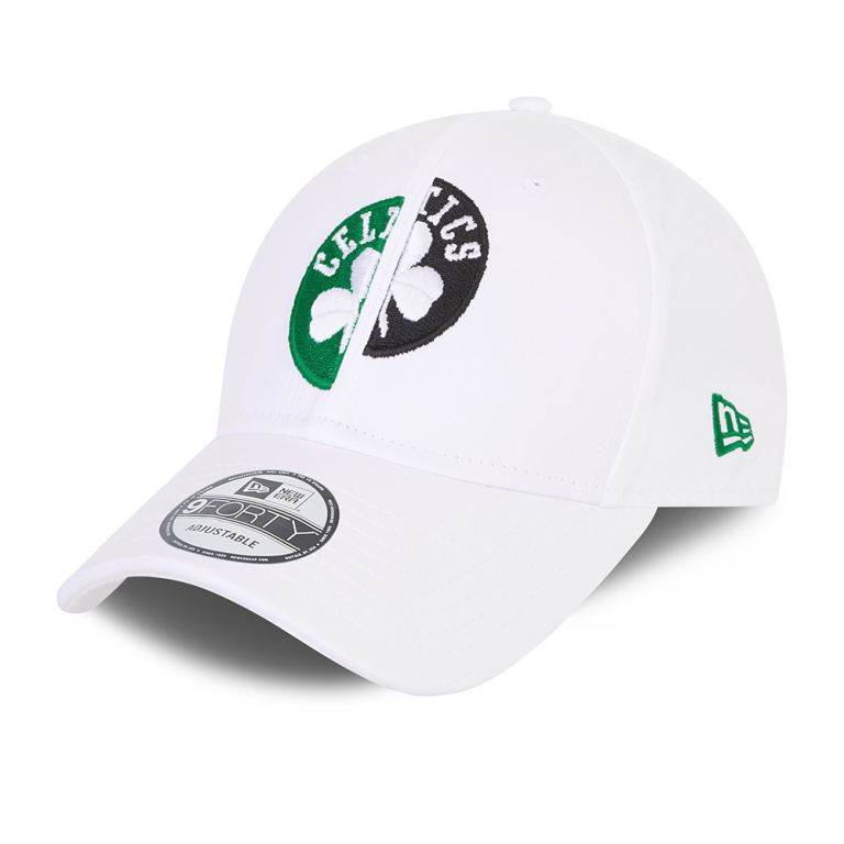 Gorras New Era 9forty Blancos - Boston Celtics Half and Half 37540IPRH